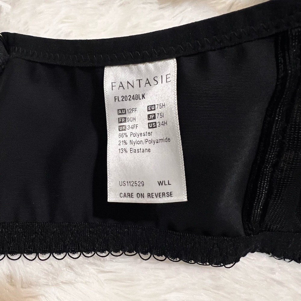 NWOT 34H Fantasie “Rebecca Molded Spacer Bra” - Picture 7 of 7